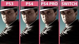 L.A. Noire – PS3 vs. PS4 vs. PS4 Pro 4K vs. Switch Graphics Comparison