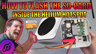 How to Replace and Flash your SD Card inside your Helium Hotspot