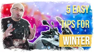 STORING Your Motorcycle during WINTER in 5 Easy Steps