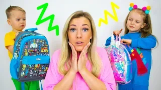 Kids don't want to go back to school - Gaby and Alex