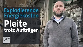 Preisexplosion: Energieintensive Unternehmen vor dem Aus | Die Story | Kontrovers | BR24