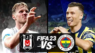 BEŞİKTAŞ vs FENERBAHÇE  // FIFA 23'DE HANGİ TAKIM KAZANIR?