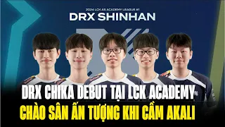 Thần Đồng Việt Nam DRX Chika Chói Sáng Trong Ngày Debut Tại LCK AS vs GEN Academy | BLV Hoàng Sama