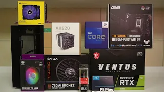 PC Build i9 12900K, Asus B660M Plus Wifi D4, MSI RTX 2060, Fury 3200Mhz DDR4, AK620, Crucial P5+ 1TB