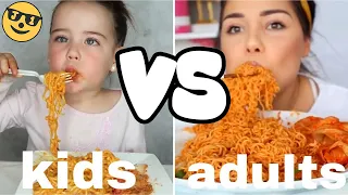 ASMR KIDS VS ADULTS-MUKBANG