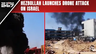 Iran Israel Latest News | Hezbollah Launches Drone Attack On Israel