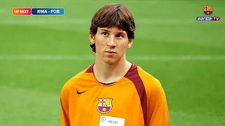 O MESSI DE 19 ANOS ERA INCRÍVEL