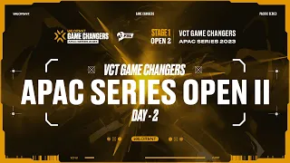 2023 VCT Game Changers APAC Series: Open 2 - Playoffs Day 2