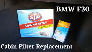 2012-2018 BMW 3 Series Cabin Air Filter Replacement