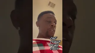 Boosie is fed up with the "Can we talk" challenge on tik Tok