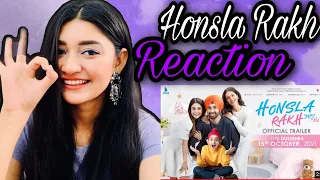 Reaction On Honsla Rakh (Official Trailer) Daljit Dosanjh,Sonam Bajwa,Shehnaaz Gill,Shinda Grewal