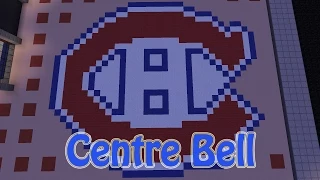 Minecraft - Centre Bell - Canadiens de Montréal - Hockey - NHL