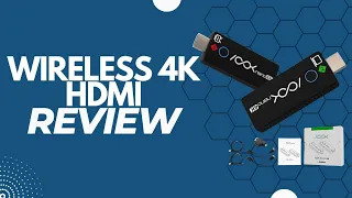 Review: RGBlink 4K Wireless HDMI Transmitter and Receiver Kit,Plug and Play,Wireless HDMI Extender