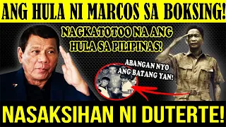 Ang Hula Ni Marcos Sa Batang Boksingero | PACQUIAO VS PRAYAT