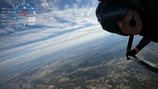 Hang Gliding Buffalo Mountain, Fall 2022