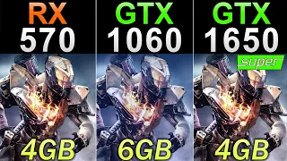 RX 570 (4GB) Vs. GTX 1060 (6GB) Vs. GTX 1650 Super | 1080p Gaming Benchmarks