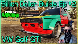 Billion Dollar Builds Ep #2 - VW Golf GTI 1976  - EVERY CLASS - Need for Speed Unbound