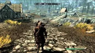 Skyrim Gameplay - Main quest - "Dragon Rising" HD