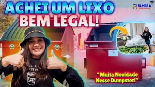 Um Lixo Cheio De Novidades! 😁 / Dumpster Diving