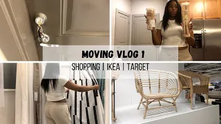 Moving Vlog #1 | GETTING KEYS | HOME DECOR SHOP WITH ME | TARGET | IKEA | 2021