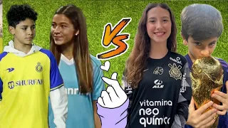 Delfina Suarez Ronaldo Jr 🆚 Thiago Messi, Duda Donelli 😮🔥