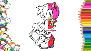 Amy Rose Coloring Pages - BEAUZ - Illusion (feat. Crunr) [NCS Release]