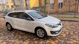 LIMITED! Renault MEGANE 2016 год c пробешом 129 тыс 1,5 дизель К9К механика Цена 10600$