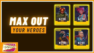 How to Max out your Heroes & upgrade your gears, faster.. ⚡⏩ | Bullet Echo