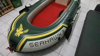 INFLATABLE BOAT | SEAHAWK 3 | BEFORE & AFTER MODIFICATION | DIY MODIFICATION