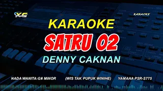 Denny Caknan - SATRU 2 KARAOKE (NADA WANITA) Wis Tak Pupuk Winihe