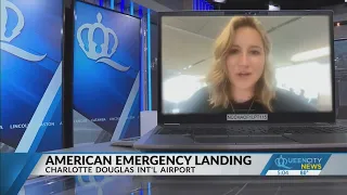 American Airlines flight makes emergency landing at CLT