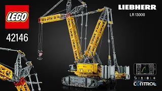 LEGO® Technic™ Liebherr Crawler Crane LR 13000 (42146)[2883 pcs] Instructions @TopBrickBuilder