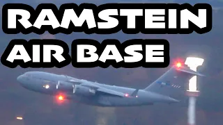 Ramstein Air Base Plane Spotting! Strategic Airlift Capability (SAC) C-17 Departure