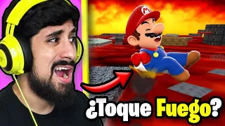 SI TOCO FUEGO CAMBIO DE JUEGO 😳 | SUPER MARIO BROS