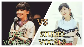 Manaka Fukumoto - Live Vocals VS Studio Vocals (From Little Glee Monster)