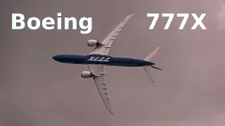 Extreme Maneuvering of the Boeing 777X | Paris Air Show 2023