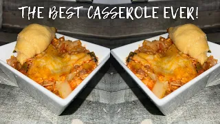 Who doesn't love a CASSEROLE?| QUICK CABBAGE CASSEROLE RECIPE| @KeepinUpWithCe #mealprep #familymeal