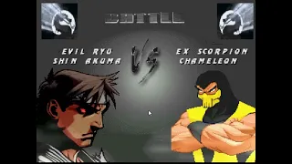 This INSANE Arcade game characters have incredible powers | MORTAL KOMBAT VS STREET FIGHTERS