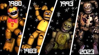 ALL TYPES OF SPRINGBONNIE ANIMATRONICS Fanmade Timeline PART 1