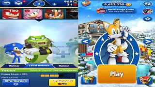 Sonic Dash vs Sonic Boom - Sonic vs Vector vs Tails - Android GamePlay