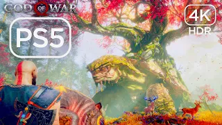 God of War 4 (PS5) Enhanced Performance Gameplay [4K60FPS HDR] Play Station 5