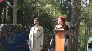 #Менделеево #МО 9 Мая Выступление на митинге Е. Азаровой (8)