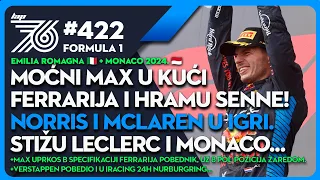 Lap76 #422 Moćni Max u kući Ferrarija i hramu Senne! | Norris i MCL u igri | Stižu Leclerc I Monaco