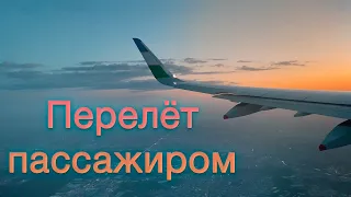 Перелет пассажиром на Узбекских авиалиниях Ташкент-Питер