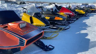 ||ALASKA VINTAGE SLEDS|| Tired Iron Races Day 1 Closed Course and Show n Shine