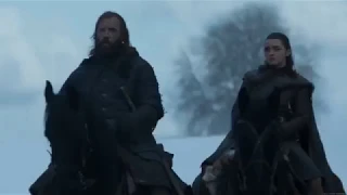 Hound meets Arya / Sansa meets Tyrion Season 8 Episode 4 [HD]