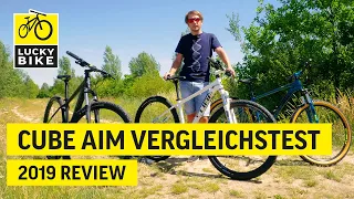 CUBE AIM Pro | AIM Race | AIM SL 2019 | Mountainbike Vergleichstest