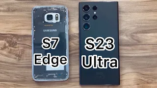 Samsung Galaxy S23 Ultra vs Samsung Galaxy S7 Edge