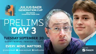 Champions Chess Tour: Julius Baer Generation Cup | Day 3 | Commentary: David, Jovanka, Kaja & Simon