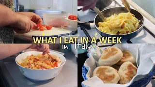 What my Italian mum cooks for me in a week (What I Eat In A Week In Italy) | 🍁#00